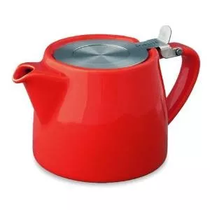 For Life Stump Tea Pot - Red 18oz